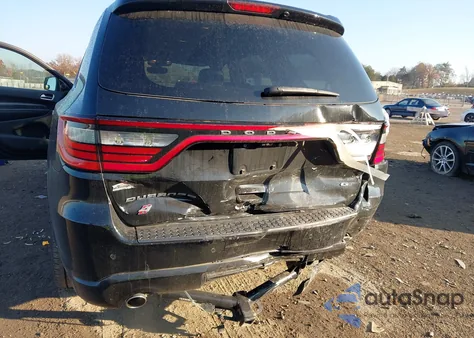 2019 Dodge Durango Gt Plus Awd z USA, uszkodzony, nr VIN 1C4RDJDG2KC651964